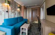 Люкс двухместный двухкомнатный с видом на территорию