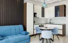 Апартаменты Премиум Делюкс с отдельной спальней с видом на море