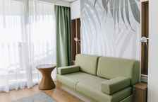 Студия с балконом и видом на море