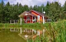 Дом у Озера с купелью на дровах