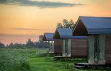 Двухкомнатная дача с BBQ террасой