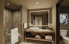 Четырёхместный номер Standard с видом на горы