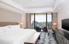 Одноместный люкс c 1 комнатой с балконом и с видом на горы