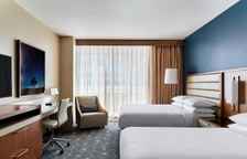 Четырёхместный номер Standard с видом на бассейн