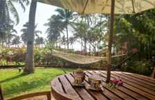 Двухместный коттедж Premium с видом на сад