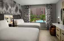 Двухместный люкс Caribe с видом на бассейн