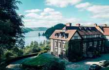 Номер Premier с видом на озеро