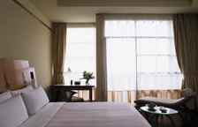 Одноместный номер Deluxe с видом на парк