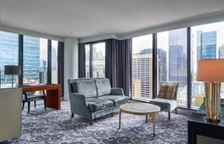 Двухместный люкс c 1 комнатой с видом на город