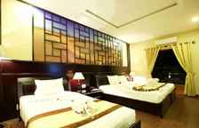 Трёхместный люкс Deluxe с видом на сад