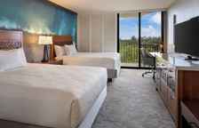 Четырёхместный номер Standard с балконом и с красивым видом из окна