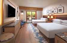 Четырёхместный номер Deluxe с видом на горы