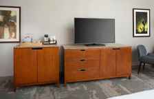 Четырёхместный номер Deluxe с красивым видом из окна