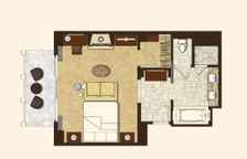 Двухместный номер Standard с красивым видом из окна