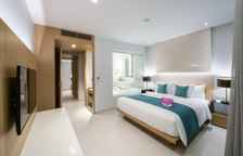 Люкс с 2 комнатами с видом на сад