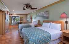 Четырёхместный номер с видом на сад