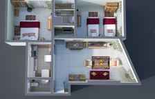 Люкс с 2 комнатами