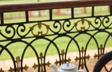 Двухместный номер Deluxe с балконом и с видом на сад