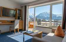 Двухместный номер Deluxe с балконом и с видом на горы