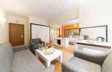 Одноместный люкс с балконом и с видом на горы