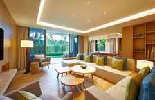 Шестиместная вилла с 3 комнатами с видом на сад