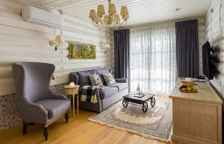 Двухместный номер Семейный с балконом и с панорамным видом и видом на озеро