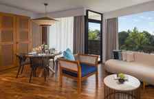 Двухместный люкс Penthouse с балконом и с частичным видом на океан