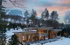 Шестиместное шале с видом на горы