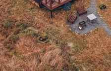 Коттедж с красивым видом из окна