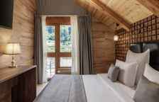 Двухместные апартаменты с балконом и с видом на горы