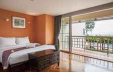 Дюплекс с 2 комнатами с балконом и с видом на океан