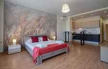 Апартаменты с балконом и с видом на горы