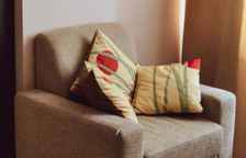 Двухместная студия с балконом и с красивым видом из окна