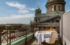 Двухместный номер с видом на Исаакиевский собор Терраса