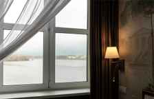 Двухместный номер Супериор с видом на Волгу