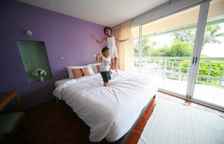 Дюплекс с 2 комнатами с балконом и с видом на сад