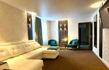 Двухместные апартаменты с 2 комнатами с балконом и с видом на парк