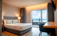 Двухместный номер Standard с балконом и с видом на море