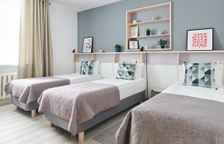 Трёхместный номер семейный Superior с видом на город