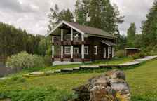 Шале Стандарт с балконом и с красивым видом из окна