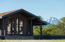 Шале с красивым видом из окна