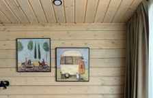 Семейный номер Superior с балконом и с красивым видом из окна