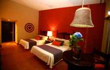 Четырёхместный номер Standard с видом на сад