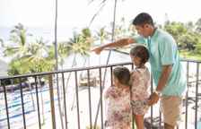 Четырёхместный номер Standard с балконом и oceanfront