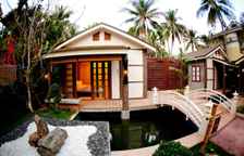 Двухместная вилла с видом на сад