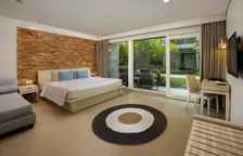 Двухместный номер Deluxe с террасой в саду