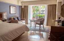 Двухместный номер Deluxe Цокольный этаж с видом на сад