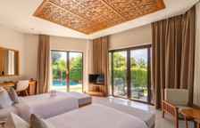 Двухместная вилла Luxury с видом на бассейн