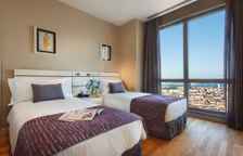 Апартаменты Deluxe с 2 комнатами с видом на город