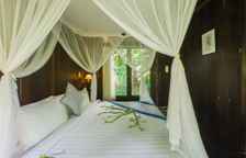 Двухместный коттедж с видом на сад